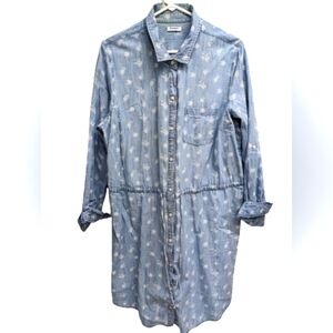 Old Navy Blue Long Sleeve Dress